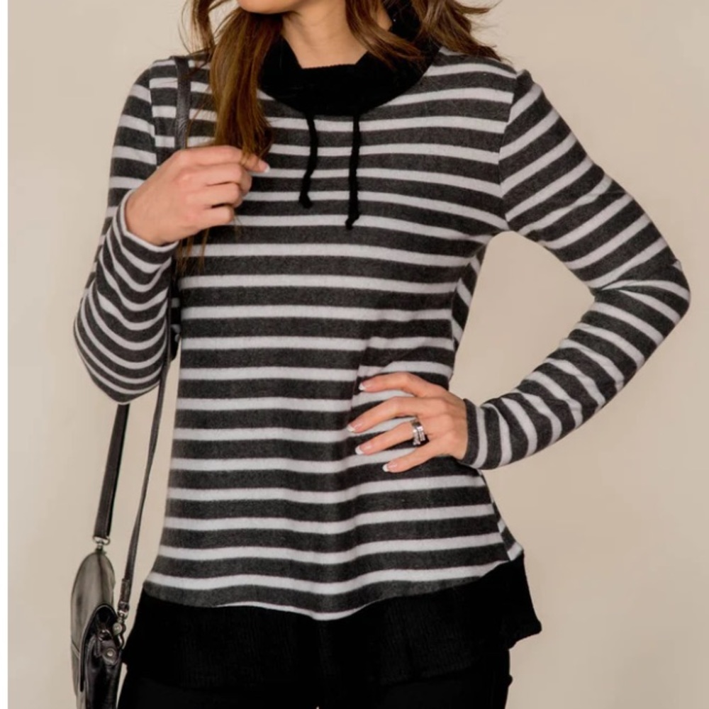 Betsy’s Boutique Shop cowl neck sweater